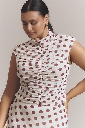 Anthropologie AFRM Power Mesh Jolie Top