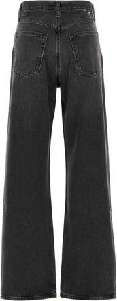 A Gold E Womens Black Denim Jeans Translationdkvintblk Exterior: Recycled Cotton