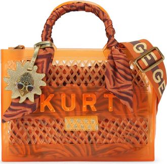 Kurt Geiger Small Jelly Tote Bag in Open Brown at Nordstrom