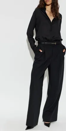 Tom Ford Silk Shirt, Womens, Black