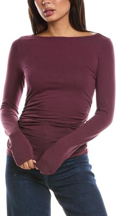 Rag & Bone Rag & Bone Lucy Off-The-Shoulder Ruched Top