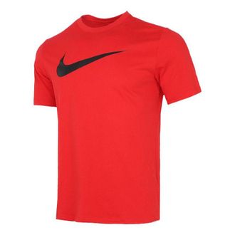 Nike MENS Sportswear Swoosh Casual Sports Short Sleeve Red DC5095-657
