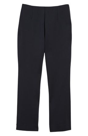 Vineyard Vines Peyton Crop Ponte Pants in Jet Black at Nordstrom, Size Small