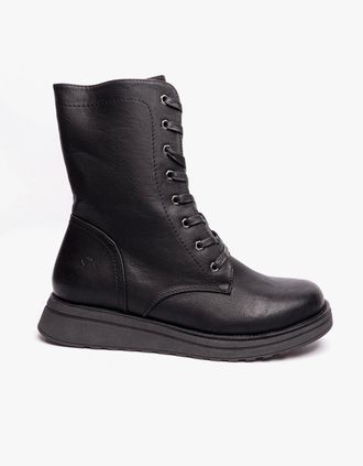 Heavenly Feet Womens Heavenly Feet MARTINA4 Womens Ankle Boots Black - Size: 7