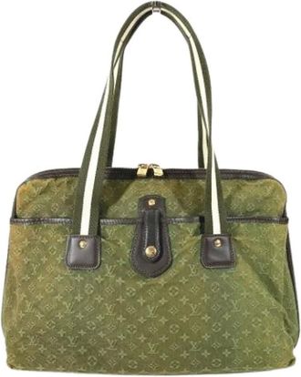 Louis Vuitton Pre-owned Shoulder Bags, female, Green, Size: ONE SIZE Pre-owned Monogram Mini Shoulder Bag