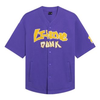 Li-Ning Hoops Graphic Loose Fit Shirt Purple AWDT547-3