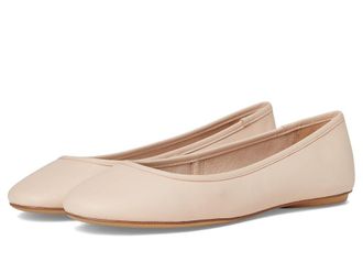 Franco Sarto Christina2 Ballerina/Skimmer Shoes Womens Flat Shoes Soft Blush Pink Leather : 8.5 M