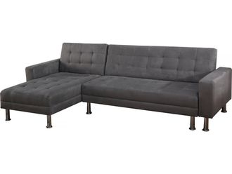 Habitat et Jardin Sof&aacute; Esquinero Convertible Y Reversible theo - 4 Plazas - Gris