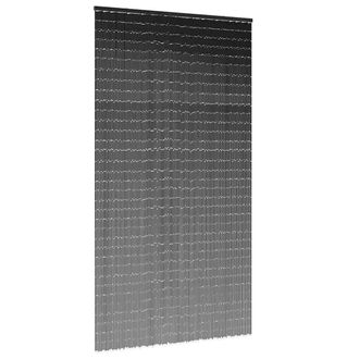 vidaXL Cortina Para Puerta Insectos Gris Claro 120x220cm Bamb&uacute; Vidaxl