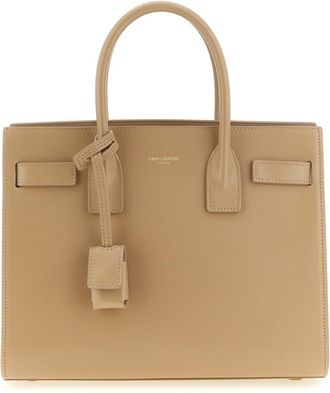 Saint Laurent Beige Sac De Jour Small Satchel