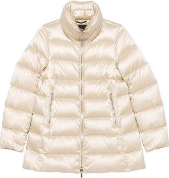 Moorer Quilted High-neck Jacket