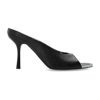 Diesel Heeled Mules, female, Black, Size: 11 US D-Diams Heeled Mules