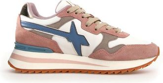 W6YZ Sneakers With Technical Fabric, Suede Accents