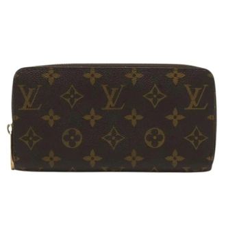 Louis Vuitton Pre-owned Wallets, female, Brown, Size: ONE SIZE Pre-owned Long wallet (bi-fold)