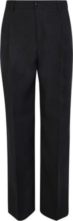 Burberry Tailored Broeken - Heren - Straight fit broeken - Zwart - S - Wol - Broeken