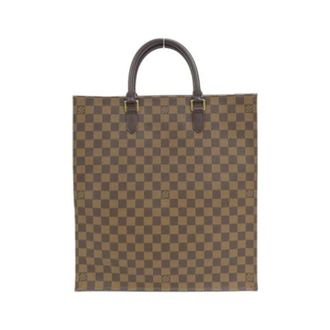 Louis Vuitton Vintage, unisex, Bruin, ONE Size, Pre-owned Canvas Tote Bag
