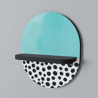 OEM Estante Ovalado Azure Treasure Negro