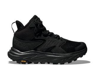 Hoka One One Mens Anacapa 2 Mid Gtx Shoes In Black/black
