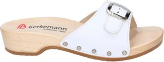 Berkemann Hamburg - Dames - Sleehakken - Wit - 36 1/2 EU - Leer - Schoenen