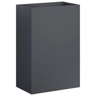 vidaXL Macetero De Jard&iacute;n Gris Antracita 40 X 30 X 75 Cm Vidaxl