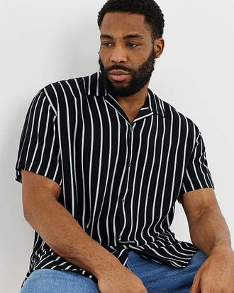 Jack & Jones Jack & Jones Jeff Stripe Resort Shirt
