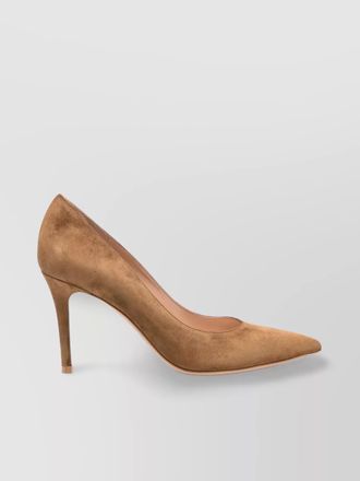 Gianvito Rossi suede leather pumps