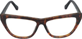 Stella McCartney Sonnenbrille Stella McCartney Sc0191 O 006 Havanna Havanna Transparent /15/145