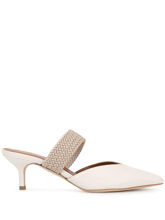 Malone Souliers Maisie mid-heeled mules - Neutrals