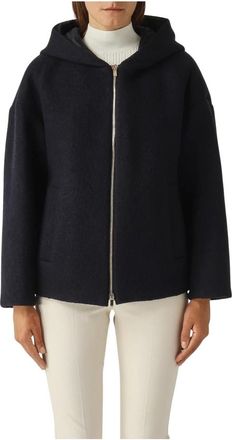 Max Mara Dames, Jassen, Blauw, Maat: S