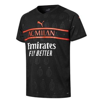 Puma SW 21-22 AC Milan Third Shirt Black 759132-03