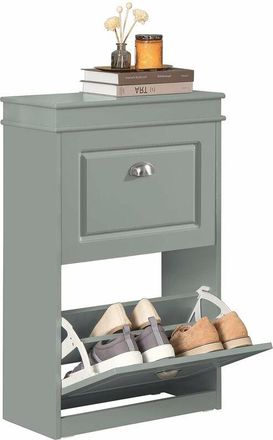 SoBuy SoBuy Shoe Cabinet Shoe Rack Shoe Storage Cupboard Organizer Unit,FSR78-HG