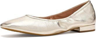 Cole Haan Go-to Valinda Womens Shoes Soft Gold/Powder Leather : 10.5 B - Medium