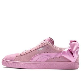 Puma (WMNS) PUMA Suede Bow Galaxy - Pale Pink 369217-01