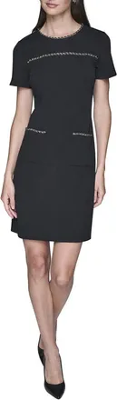 Karl Lagerfeld Karl Lagerfeld Scuba Shift Dress
