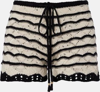 Bananhot Shorts Kim de croch&eacute; en mezcla de algod&oacute;n