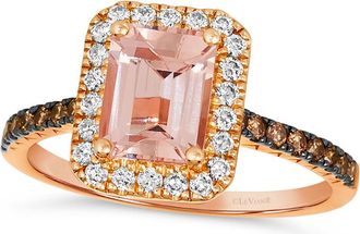 Le Vian Ladies Balance Rings set in 14K Strawberry Gold