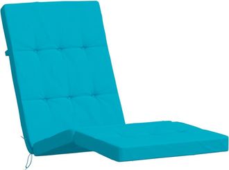 vidaXL Cojines Para Tumbona 2 Uds Tela Oxford Turquesa Vidaxl