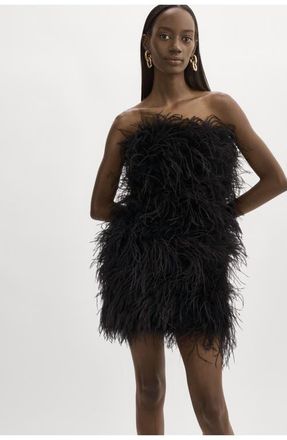 LaMarque Triana | Feather Dress in Black at Nordstrom, Size Xx-Small