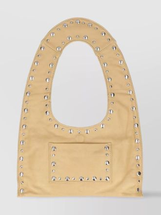 Gimaguas leather mini shoulder bag