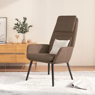 vidaXL Sill&oacute;n De Relax De Tela Gris Taupe Vidaxl