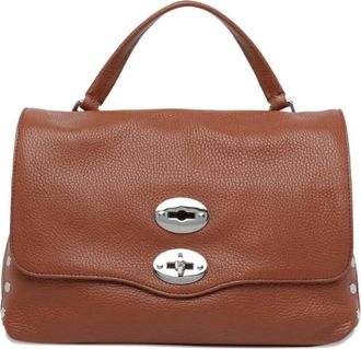 Zanellato Tassen, Dames, Bruin, ONE Size, Leer, Postina Daily S