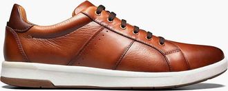Florsheim Womens Crossover Lace-To-Toe Sneaker In Cognac