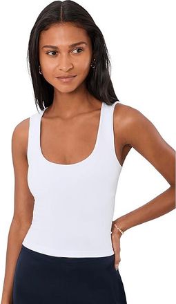 Free People Clean Lines Muscle Cami Womens Clothing White 1 : L-XL (US Womens 14-16), Nylon/Spandex