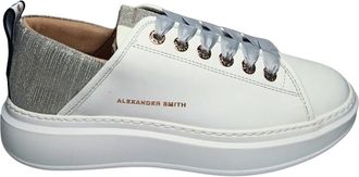 Alexander Smith Sneaker - Dames - Sneakers - Wit - 38 EU - Leer - Schoenen