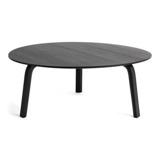 HAY Bella Couchtisch &Oslash; 80 cm / H 32 cm, schwarz