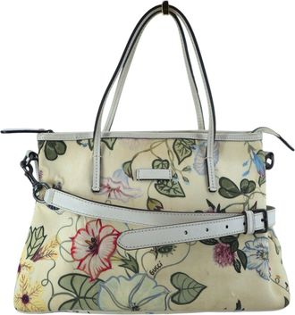 Gucci Gucci stoffen draagtas met bloemenprint