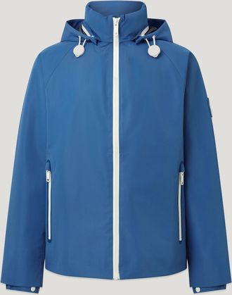 Belstaff Eiger Jacket Mens 3l Mountain Shell Marine Blue Size 3XL