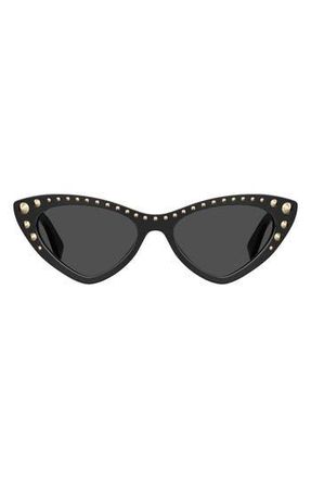 Moschino 53mm Studded Cat Eye Sunglasses in 0807-Ir at Nordstrom Rack