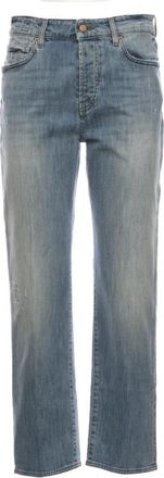 Don the Fuller Straight Jeans - Dames - Regular Fit Jeans - Blauw - W28 - Katoen - Jeans