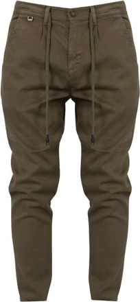Xagon Man Pantalones de corte slim - Trousers - Hombre - Verde - M